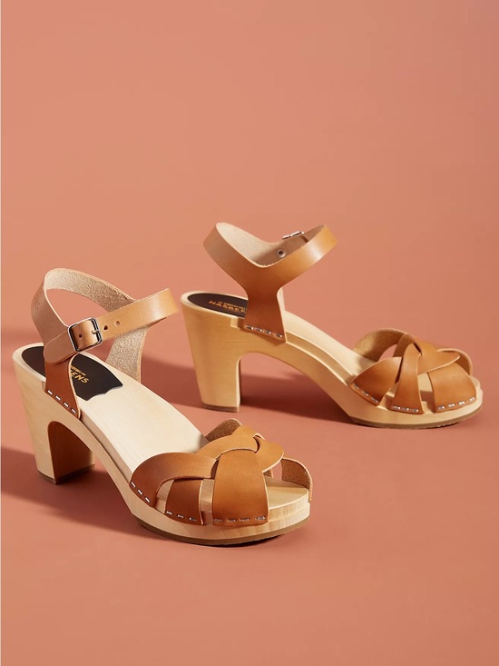 Anthropologie Shoes - Swedish Hasbeens Kringlan Clog Sandals Anthropologie